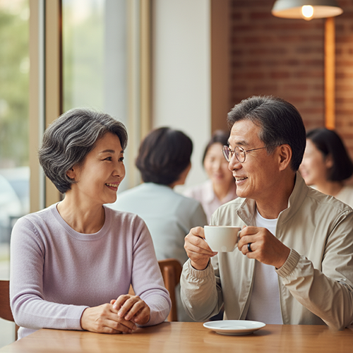 서로 의지하는
부부간
