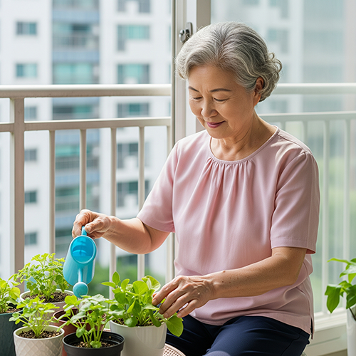 돌봐줄 가족이 없는
나를 위해